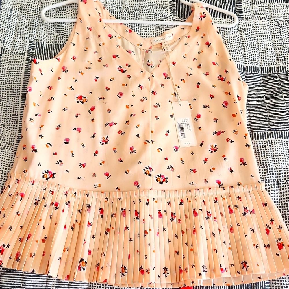 Rebecca Taylor Mia Pleat Top